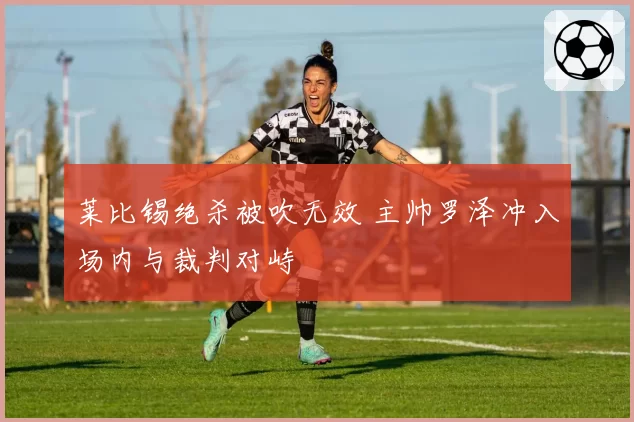 莱比锡绝杀被吹无效 主帅罗泽冲入场内与裁判对峙